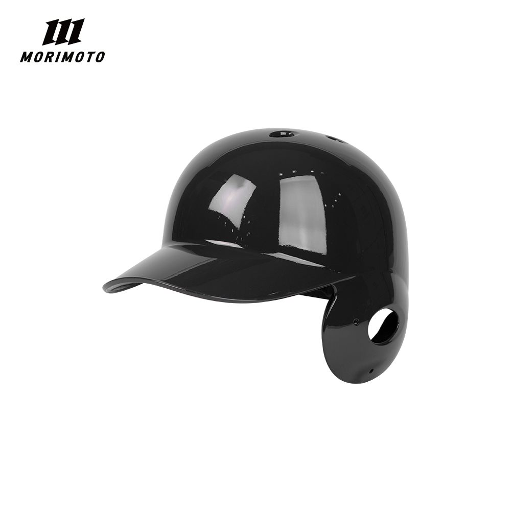 모리모토 프로텍티브 2.0 경식 타자 외귀헬멧 (유광 블랙)
