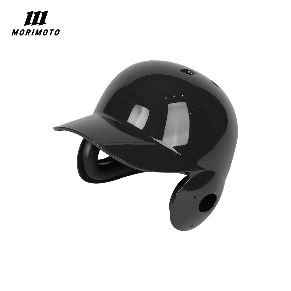 모리모토 프로텍티브 2.0 경식 타자 양귀헬멧 (유광 블랙)