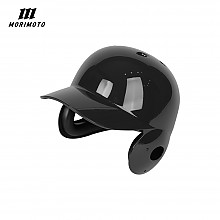 모리모토 프로텍티브 2.0 경식 타자 양귀헬멧 (유광 블랙)