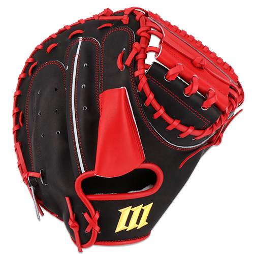 모리모토 M900 34인치 포수미트 야구글러브 (블랙/레드)